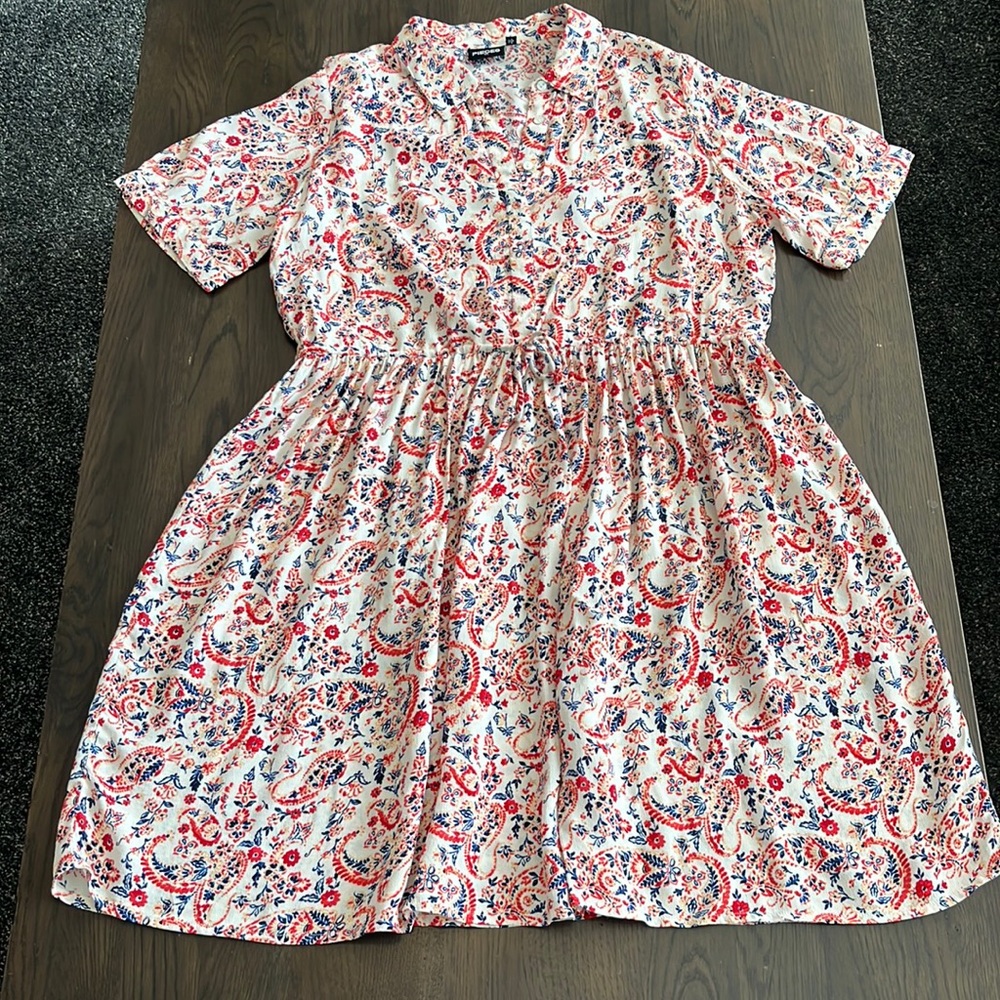 Print Shirtdress size XL
